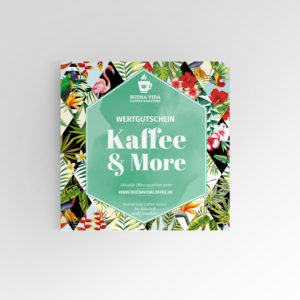 Buena Vida Coffee Gutschein farbig