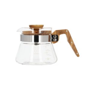 Hario Server Olive 400ml Seitenansicht