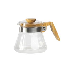 Hario Server Olive 600ml Seitenansicht