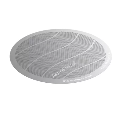 AeroPress Stainless Steel Filter Detailaufnahme